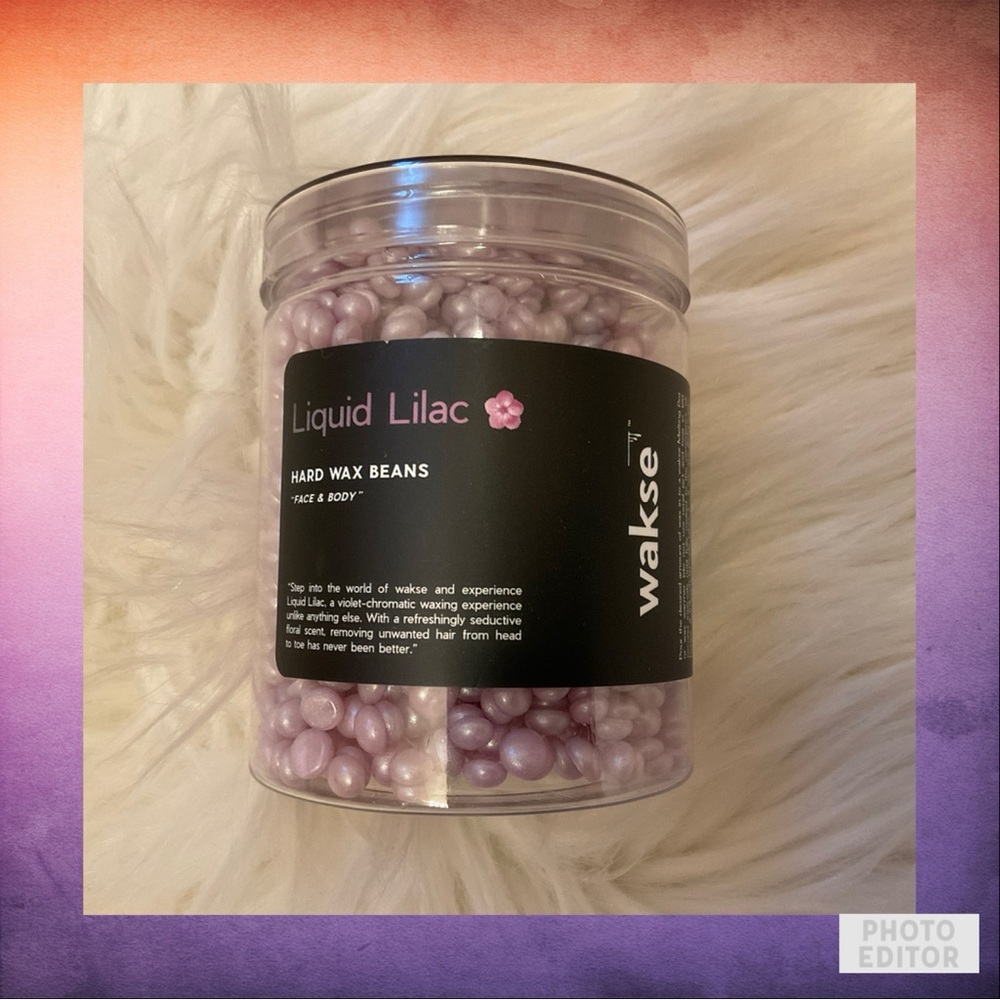 Wakse Liquid Lilac Hard Wax Beads for Face & Body - New